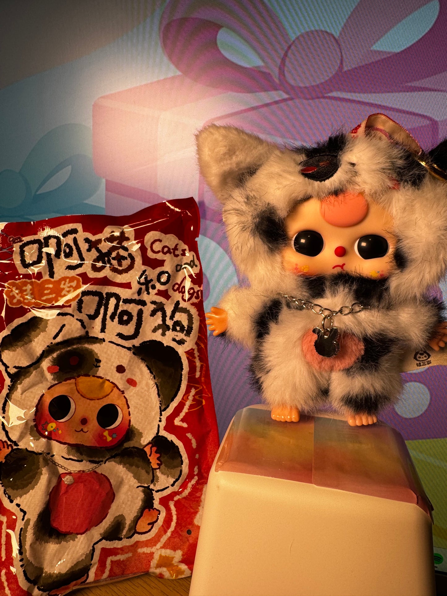 Baby Three Cats & Dogs